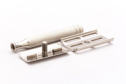 1948 Gillette British Tech Three Piece Safety Razor Set | Original Condition