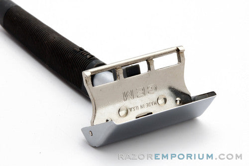 1960's Gem Push Button Single Edge Safety Razor