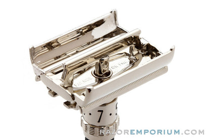 1975 Gillette Super 109 Adjustable DE Safety Razor | Rhodium Revamp