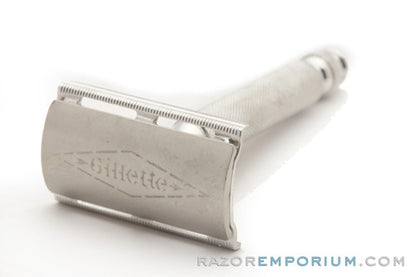 1960's Gillette Aluminum Handle Tech Safety Razor