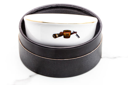 Brousseau and Dov | Two Barbers Porcelain Shaving Bowl