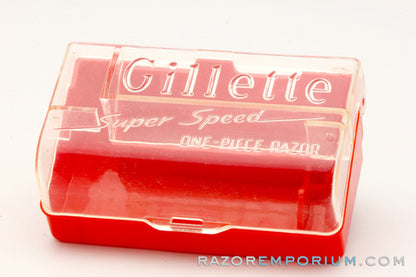 Gillette Super Speed Original Red Case