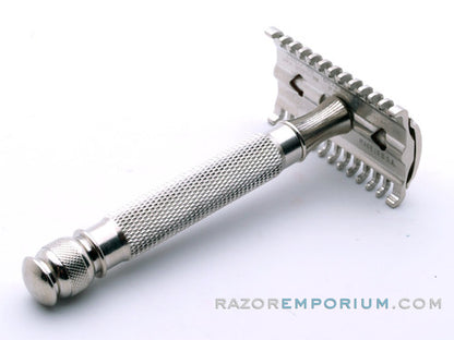 1930's Gillette Goodwill Long Comb Ball End Replica Handle Double Edge Safety Razor