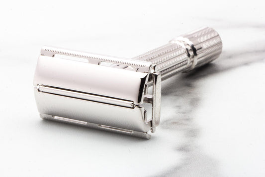 1961 G1 Gillette Fatboy Adjustable Double Edge Safety Razor | Rhodium Revamp