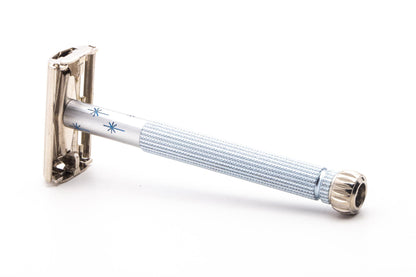 1965 K3  Gillette Blue Star Lady Gillette Double Edge Safety Razor | Original Condition