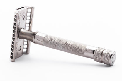 1940's Eclipse Red Ring Double Edge Safety Razor | Original Condition