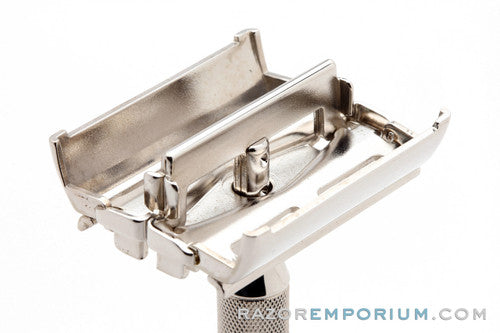 1940's Gillette TTO Milady Double Edge Safety Razor - Rhodium Revamp