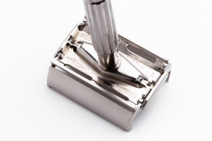 1958 Gillette TV Super Speed Razor with  Red Case - D1