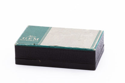 1950's Gem Micromatic Gold Single Edge Safety Razor Set