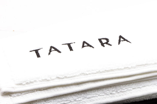 TATARA | Shaving Towel - White