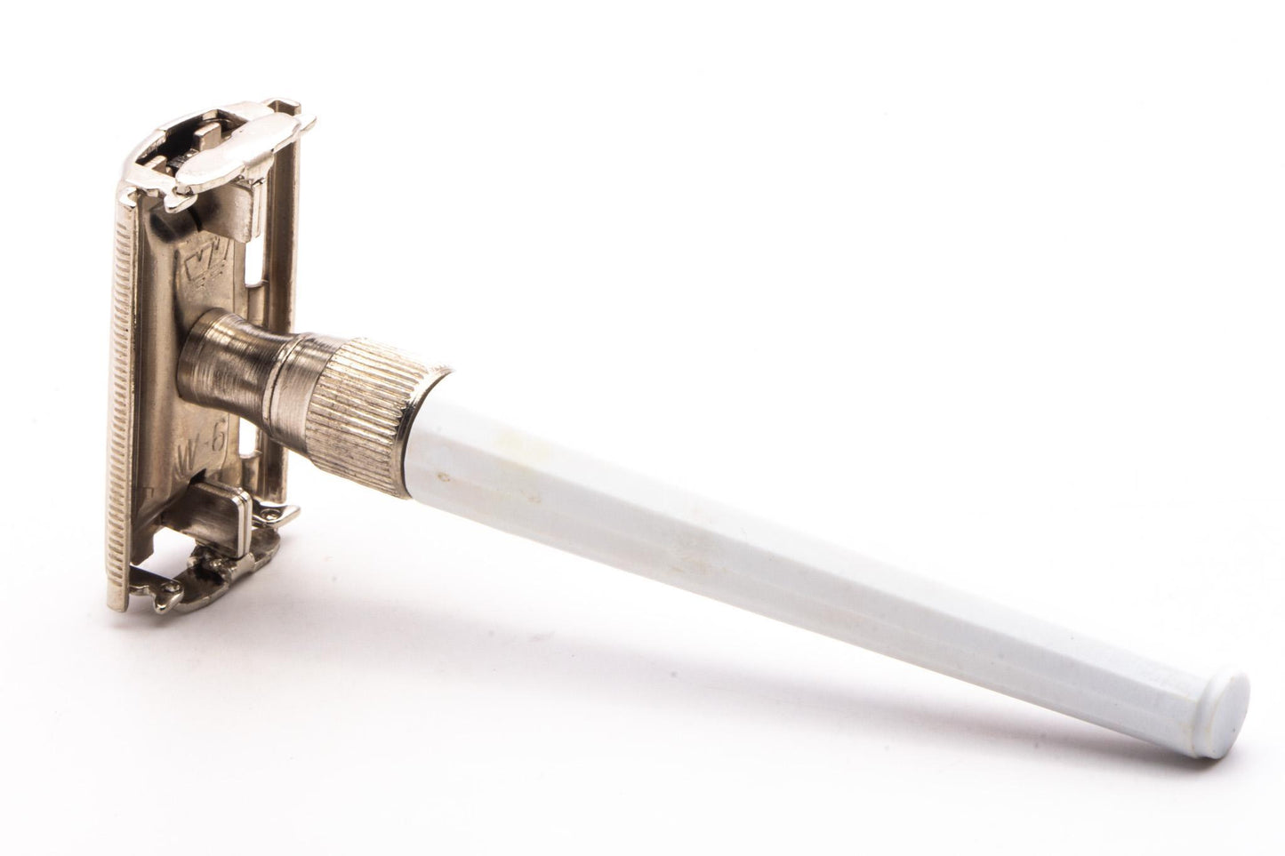 Vintage Wizamet W-6 TTO Double Edge Safety Razor Set | Original Condition