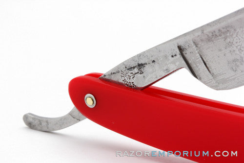 11/16" Herder 77 Square Straight Razor | Solingen, Germany