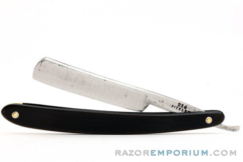9/16" Pitelet 234 Shave Ready Round Point Straight Razor