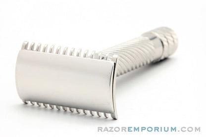 1919 Gillette Bulldog Old Style Double Edge Razor Rhodium Revamp
