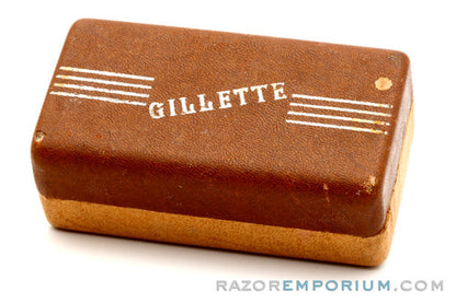 1941 Gillette Ranger Tech TTO Safety Razor Set w/ Case & Blades