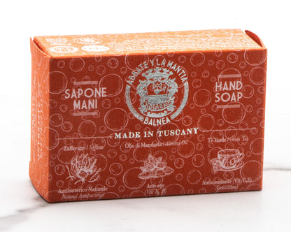 Abbate Y La Mantia | Almond, Saffron, Green Tea Hand Soap, 6oz