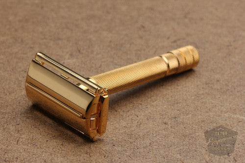 Gillette 1940s Milord Notched * Gold Revamp