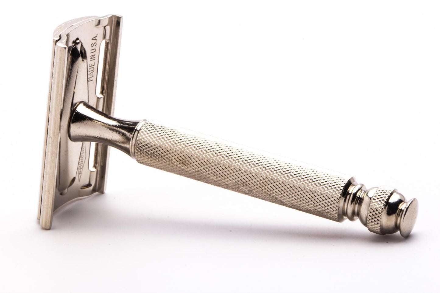1957 C3 Gillette Ball End Tech DE Safety Razor | Original Condition