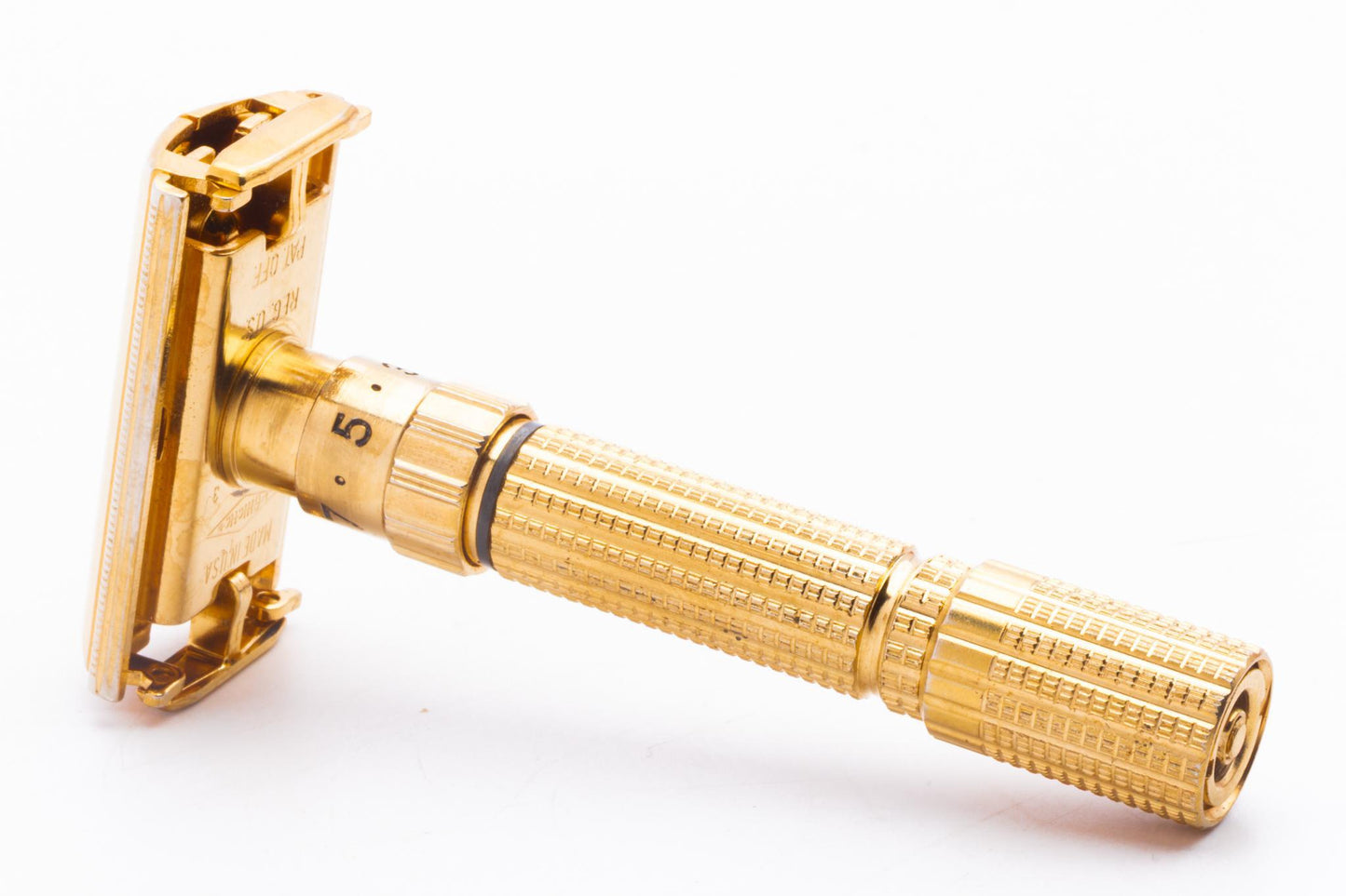1958 D3 Gillette Executive Fatboy Double Edge Safety Razor | Original Condition