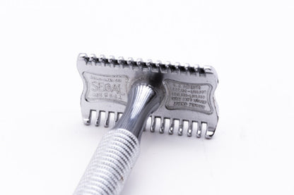 1930's Segal Unitary One Piece TTO Razor with Box