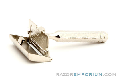 1930's Ever-Ready Safety Razor | Factory Nickel Revamp