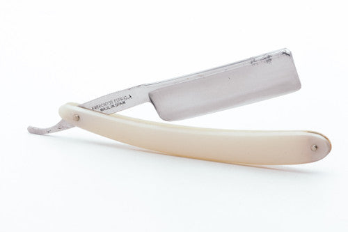 6/8" Filarmonica Doble Temple #13 Straight Razor w/ Coffin & Cream Scales| Spain
