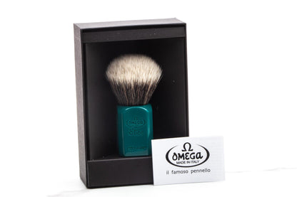 Omega | Pro Grip Elite Synthetic Fiber Shaving Brush - MB1949/VE - Small