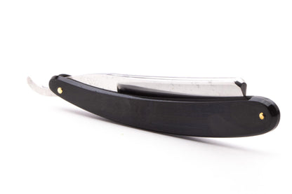 7/8" Filarmonica 14 Especial Jose Monserrat Pou Straight Razor With Black Scales