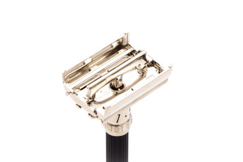1972 S2 Gillette Super 109 Adjustable DE Safety Razor | Factory Nickel Revamp