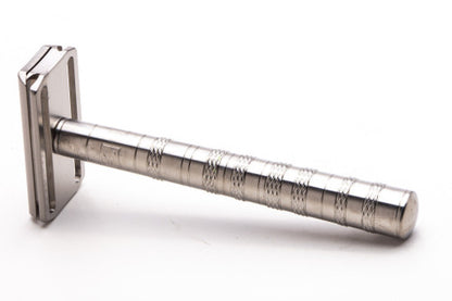 Henson Ti22 Titanium Double Edge Safety Razor | Aggressive