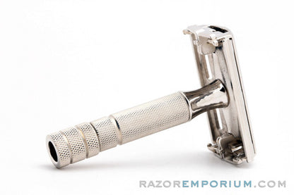 1940's Gillette TTO Milady Double Edge Safety Razor - Rhodium Revamp
