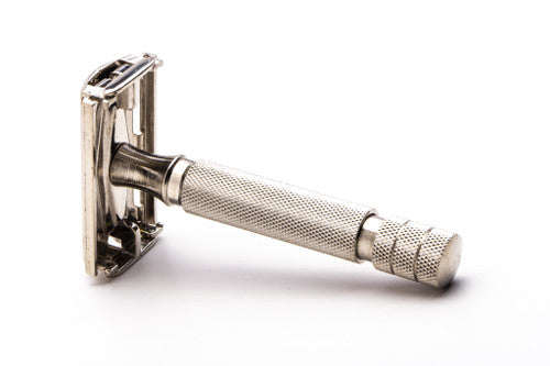 1950's Gillette British Rocket Safety Razor With Blue Case | Original Condition