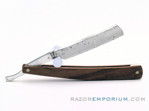 9/16" J.R. Torrey Cutlery Hollow Ground w/ Black Walnut Scales | Worchester, USA