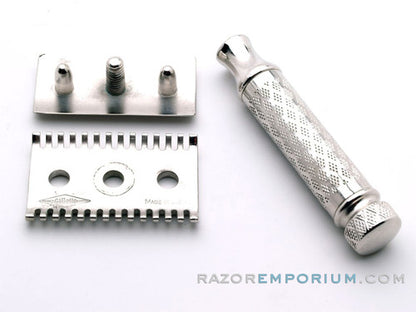 1922 Gillette New Improved Norfolk Tuckaway Double Edge Safety Razor