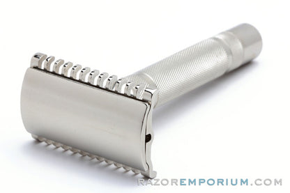 1930's Gillette NEW Common Bar Long Comb Razor | Factory Nickel Revamp