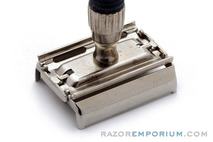 1960s Gillette Navy Slim Twist TTO Double Edge Safety Razor