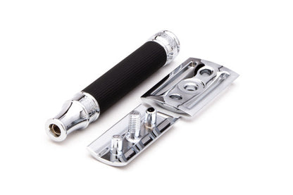 Edwin Jagger DE86RC-14BL Black Rubber Coated Handle Chrome Plated Safety Razor #4