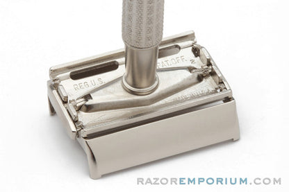 1956 Gillette Medium Flair Tip Super Speed Safety Razor DE B2