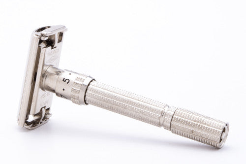 1962 H1 Gillette Slim Adjustable Double Edge Safety Razor | Original Condition