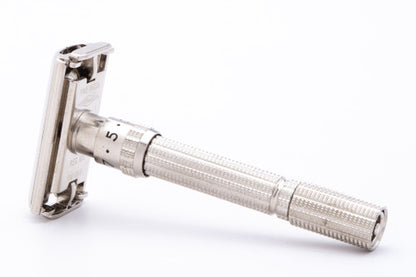1962 H1 Gillette Slim Adjustable Double Edge Safety Razor | Original Condition