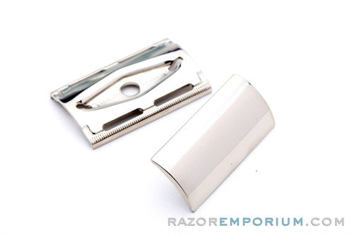 1947-51 Gillette Tech Cap & Guard | Nickel Revamp - Universally Threaded