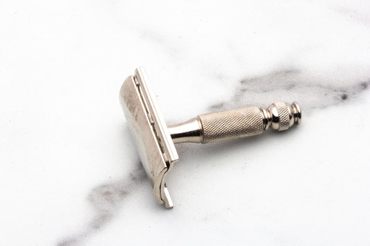 1956 B1 Gillette Ball End Tech Travel Safety Razor | Original Condition