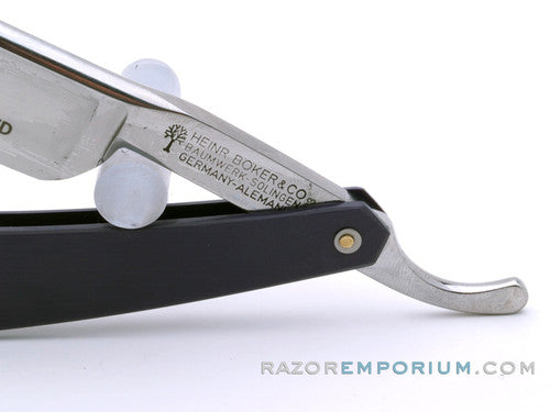 6/8" Heinr Boker & Co. Silver Steel Straight Razor | Germany