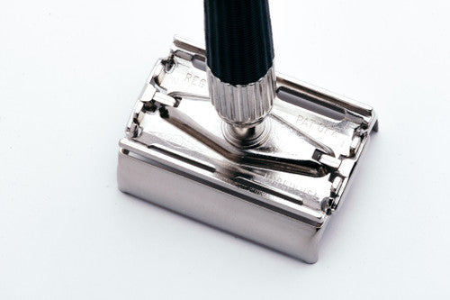 1968 N1 Gillette Knack Double Edge Safety Razor | Factory Nickel Revamp