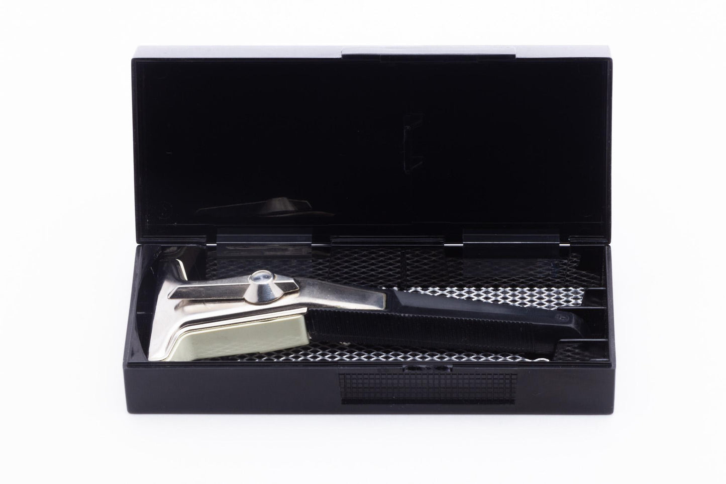 1966 L4 Gillette Techmatic Adjustable Cartridge Razor Set | Original Condition