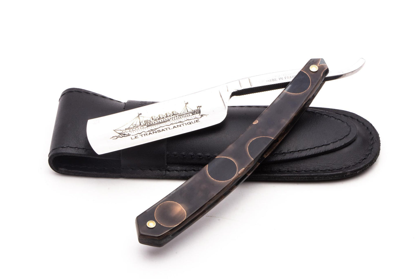 6/8" Thiers-Issard Le Transatlantique | Black Composite Moon With Imperfections