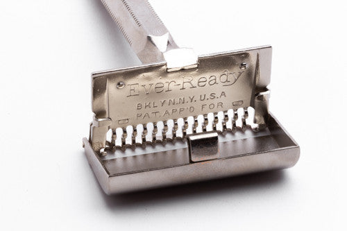 1930's Ever Ready 1912 Style Single Edge Safety Razor in Metal Case