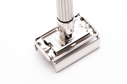 1960 F3 Gillette Fatboy Adjustable Double Edge Safety Razor | Rhodium Revamp