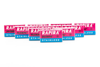 Rapira Super Stainless Double Edge (DE) Blades
