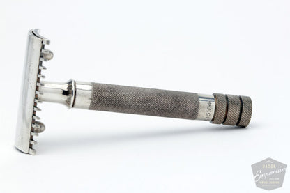 1920 Gillette Single Ring Double Edge Safety Razor Set